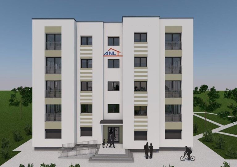 Drăgănești-Olt. Va fi construit un bloc ANL cu 20 de apartamente