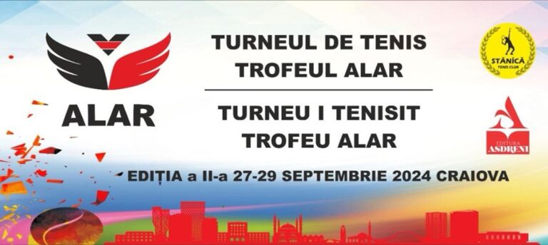 ALAR organizează o competiţie de tenis inedită la Tenis Club Stănică