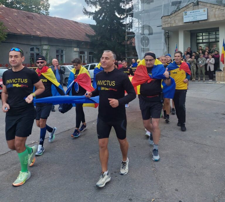 INVICTUS. „Ștafeta Veteranilor”,  ediția a-XI a ajuns și la Slatina