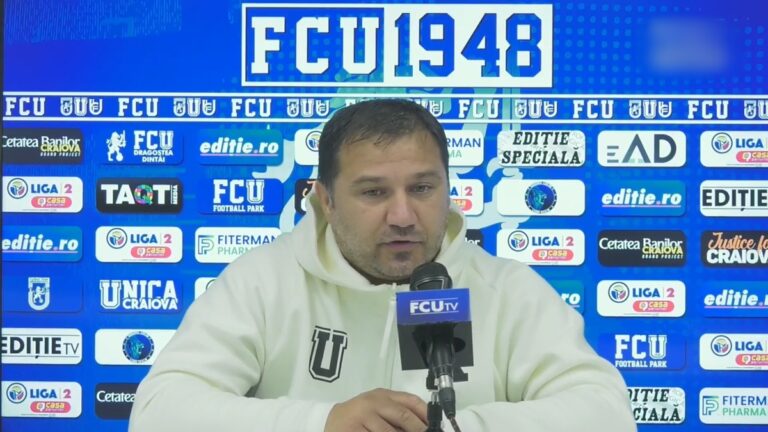 Liga 2 / Marius Croitoru: “Am pierdut puncte importante”