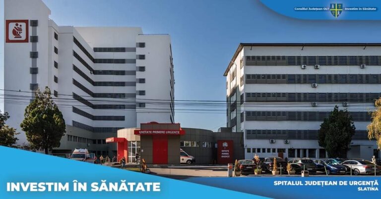 La Spitalul Județean de Urgență Slatina se asigură accesul la îngrijire medicală prin 28 de linii de gardă