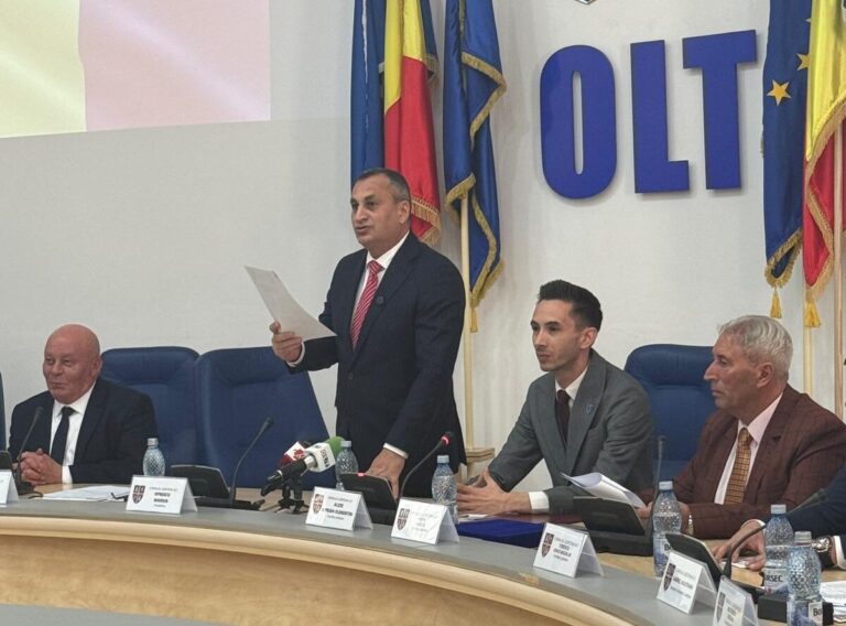 Președintele Consiliului Județean Olt, Marius Oprescu a depus jurământul!