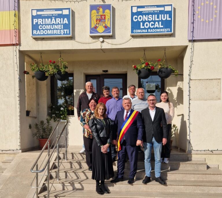 Radomirești. Nicușor Sîia a depus jurământul pentru încă un mandat de primar