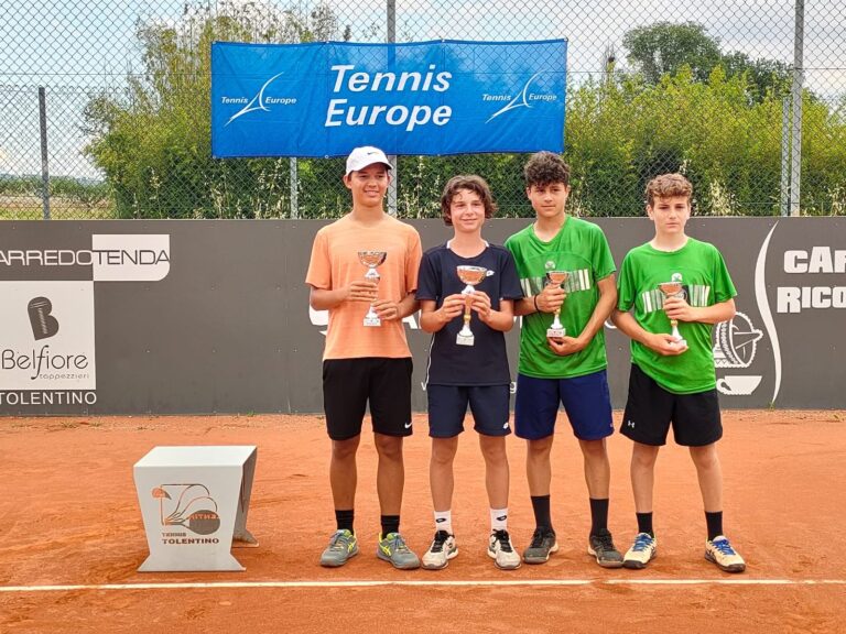 Tânărul Theodor Alexandrescou, medaliat cu aur la Europenele U16 de tenis