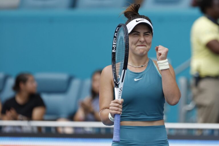Bianca Andreescu, calificată cu noroc în sferturile de la Tokyo