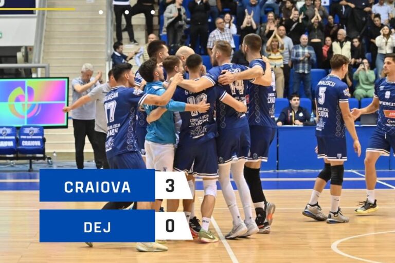Volei (m) / Victorie muncită pentru SCMU Craiova