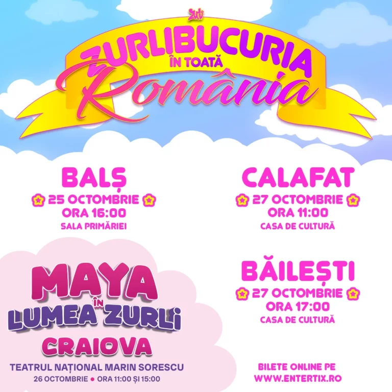 ”ZurliBucuria” ajunge pentru prima dată la Balș