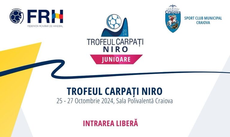 Handbal (f) / Trofeul Carpaţi U16 îşi deschide porţile în Polivalenta din Bănie