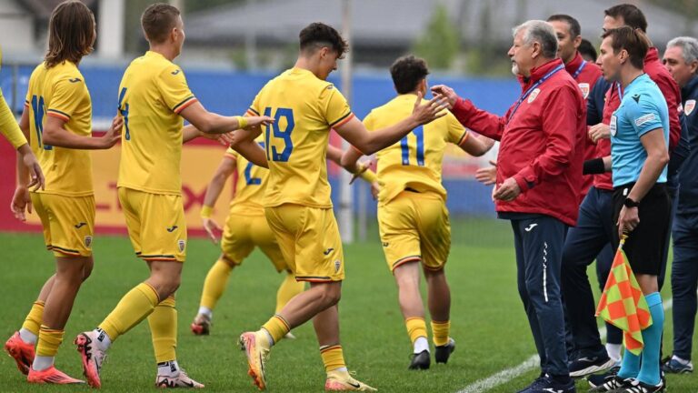 România U19, rezultat excelent cu Spania, într-un amical la Mogoşoaia