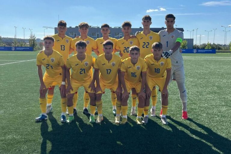 România U16, eşec surprinzător în faţa Moldovei, într-un meci amical