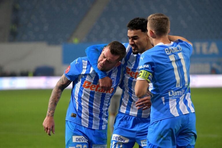 live            Universitatea Craiova – FCSB: oltenii înscriu în inferioritate numerică, după ce Hațegan a reparat eroarea „centralului” Florin Andrei!