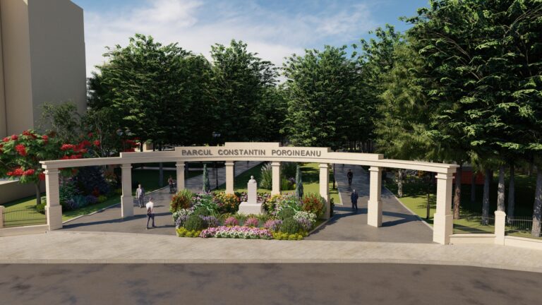 Parcul „Constantin Poroineanu” din Caracal va beneficia de un proiect de revitalizare, prin Programul Regional Sud-Vest Oltenia 2021-2027