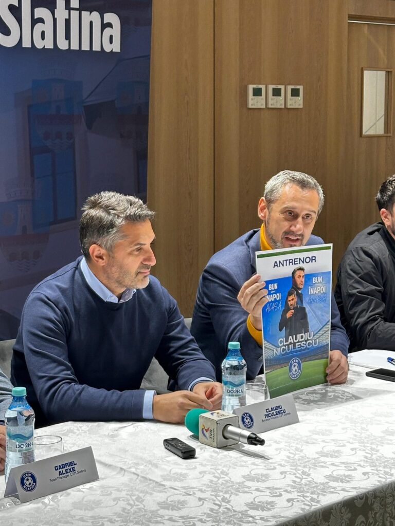 Claudiu Niculescu, noul antrenor al formației CSM Slatina
