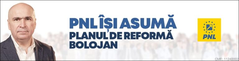 Votează Reformele lui Bolojan – Votează PNL! O șansă pentru un stat modern, eficient și european!