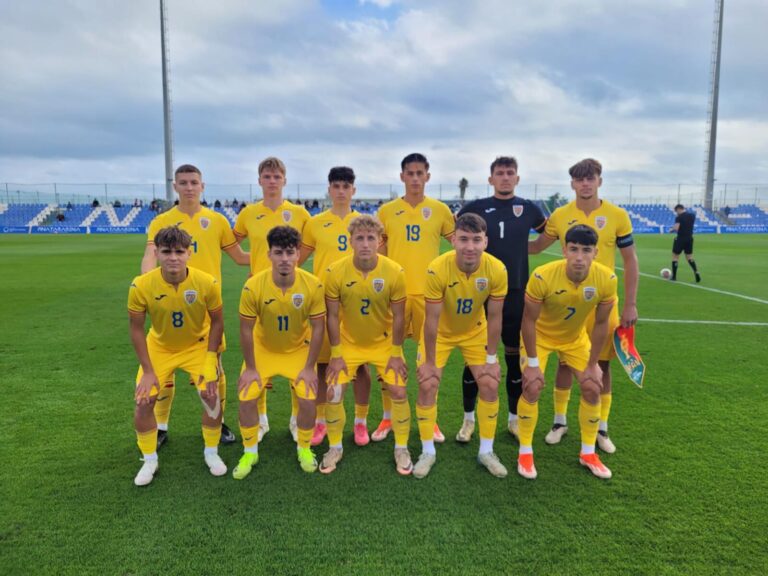România U19, înfrângere în fața Portugaliei la turneul din Spania