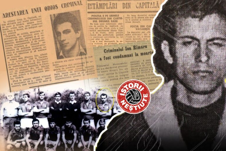ISTORII NEȘTIUTE, EPISODUL 15            Una dintre victimele celebrului criminal în serie Ion Rîmaru a fost soția unui fotbalist crescut la Dinamo! „L-au chemat la procuratură! El a fost primul suspect!”