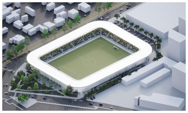 FOTO            Un nou stadion de 5 stele în România! Guvernul a aprobat astăzi documentele pentru arena de 33 de milioane de euro