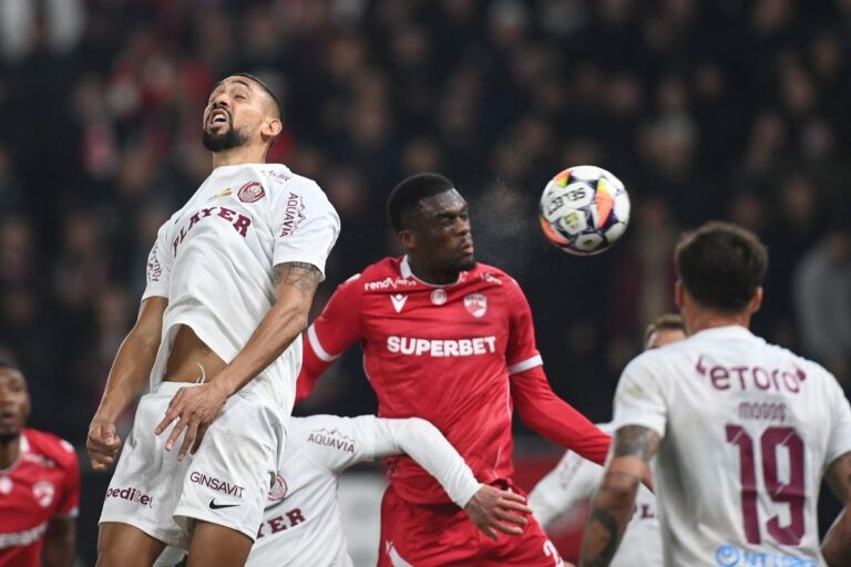 LIVE            Dinamo – CFR Cluj, meci tare în etapa 16 din Superligă. Gol în prelungirile primei reprize