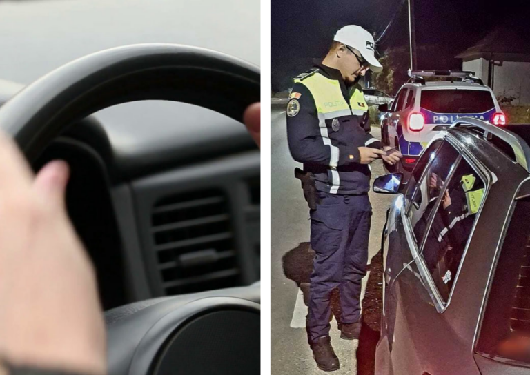 Minor, din județul Argeș, prins la volan fără permis, pe strada Panselelor, din municipiul Slatina