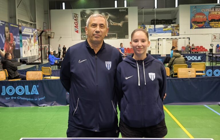 Tenis de masă / Carmina Găman s-a oprit în optimi la Cupa României de Tineret şi Seniori