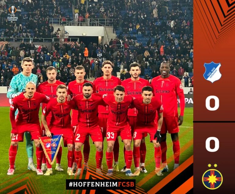 Europa League / FCSB a remizat în Germania cu Hoffenheim