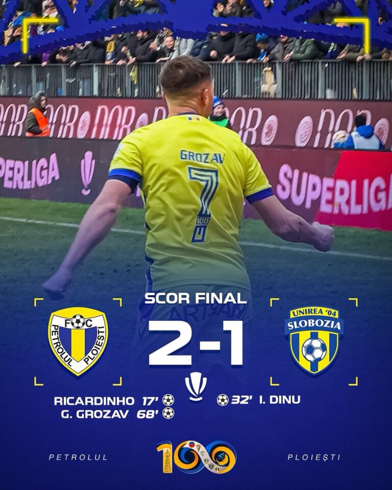 Petrolul – Slobozia 2-1 / “Lupii galbeni” au confirmat aşteptările