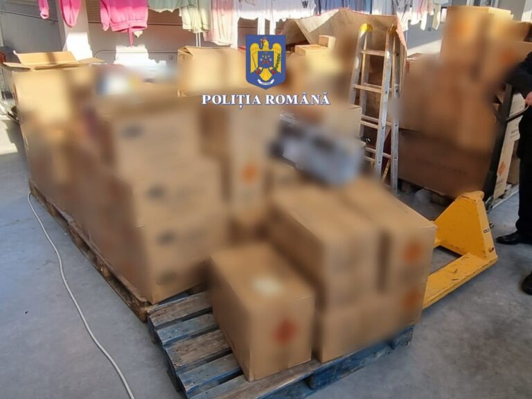 1.900 de kilograme de articole pirotehnice confiscate în Balș