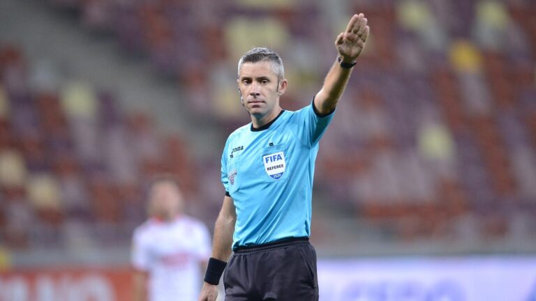 Liga Campionilor | Radu Petrescu va arbitra meciul Benfica – Bologna