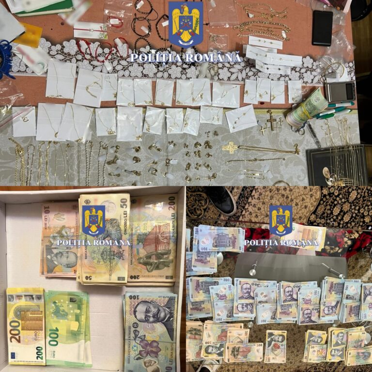Percheziții în Slatina într-un dosar de contrabandă cu bijuterii din aur