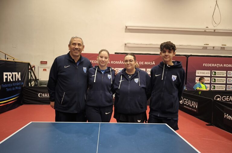 Tenis de masă / Sportivii de la CSU Craiova, prestaţii bune la CN Individual de Tineret
