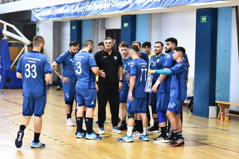 Handbal (m) / Rezultat mare! Universitatea Craiova a răpus Reşiţa în Bănie