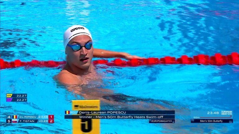 Denis Popescu, în semifinalele de 100 m la Mondialele de la Budapesta