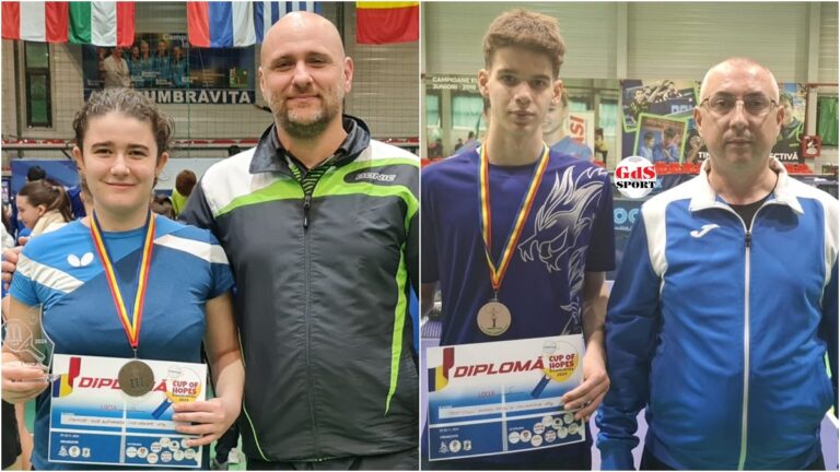 Alexandra Fota şi Patrick Anghel, pe podium la Concursul Internaţional „Cup of Hopes“