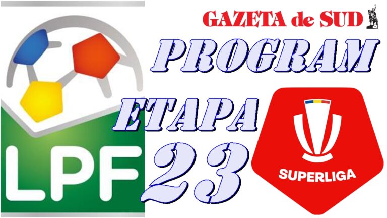 LPF a stabilit programul etapei a 23-a din Superligă. Vezi când se joacă meciul Rapid – “U” Craiova!