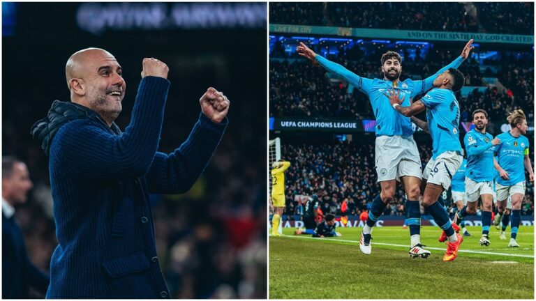 Manchester City a „scăpat“ cu emoții în play-off-ul Ligii Campionilor