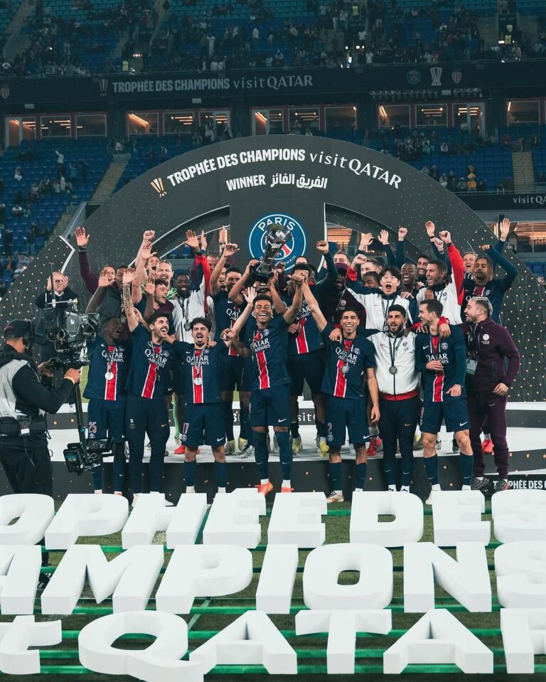 Paris Saint-Germain a cucerit Supercupa Franţei