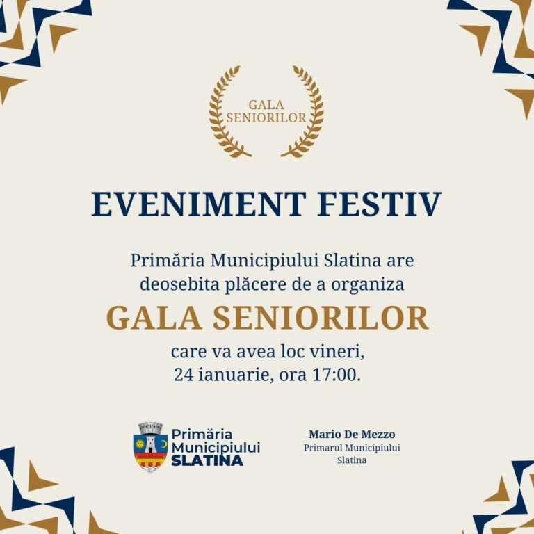 „Gala Seniorilor” 2025. O sărbătoare a iubirii și devotamentului