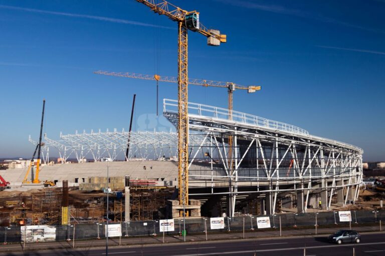 FOTO EXCLUSIV CU ARENA!                    Stadionul de 50 de milioane de euro din România va fi inaugurat în 2026, dar clubul este plin de datorii: „Astea sunt posibilitățile”