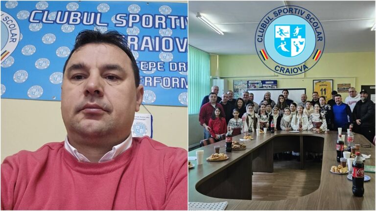 Alin Staicu sărbătoreşte opt ani petrecuţi la cârma CSS Craiova