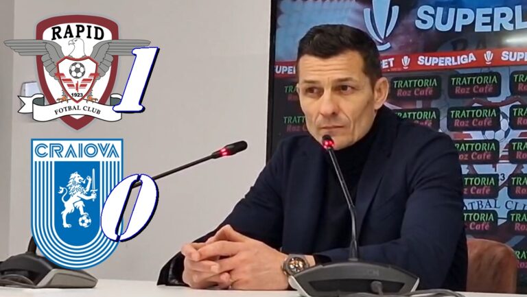 Costel Gâlcă: “Dacă ştiţi vreo reţetă să marcăm… Aşteptăm un atacant!”