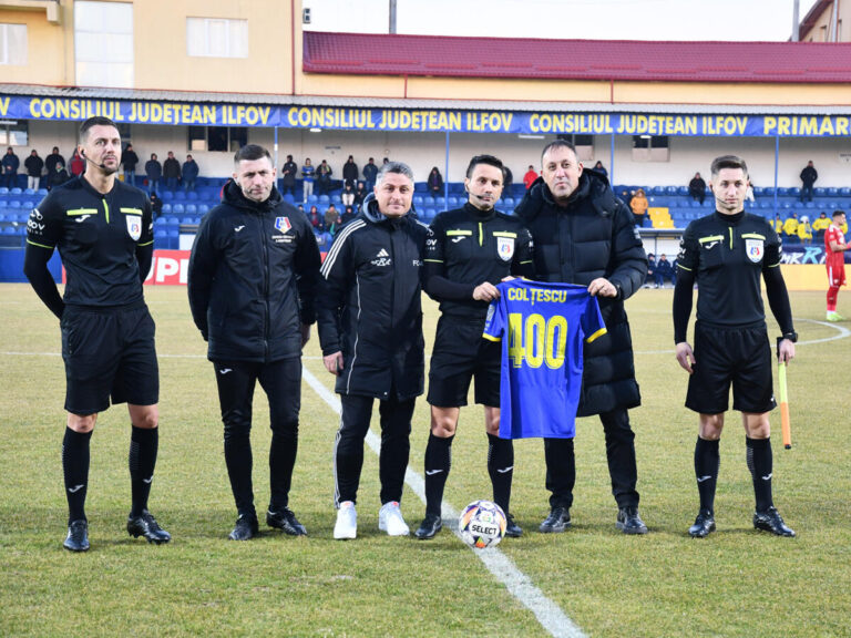 Craioveanul Sebastian Colțescu, primul arbitru cu 400 de meciuri în prima ligă!