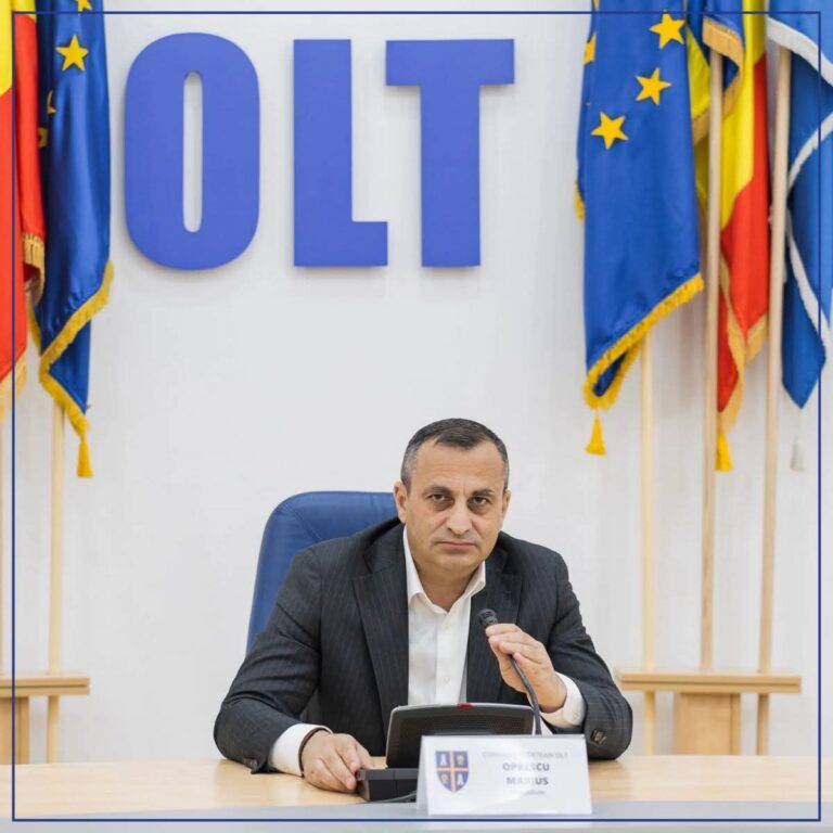 Marius Oprescu, poziție față de critici și atitutudini. Spitalul Județean, parte importantă din prioritățile CJ Olt