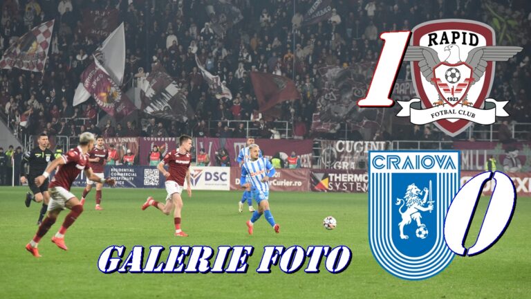 Superliga / Rapid – “U” Craiova 1-0, în imagini