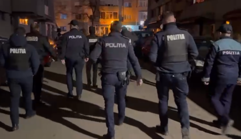 Razii ale polițiștilor în Slatina pentru asigurarea siguranței publice