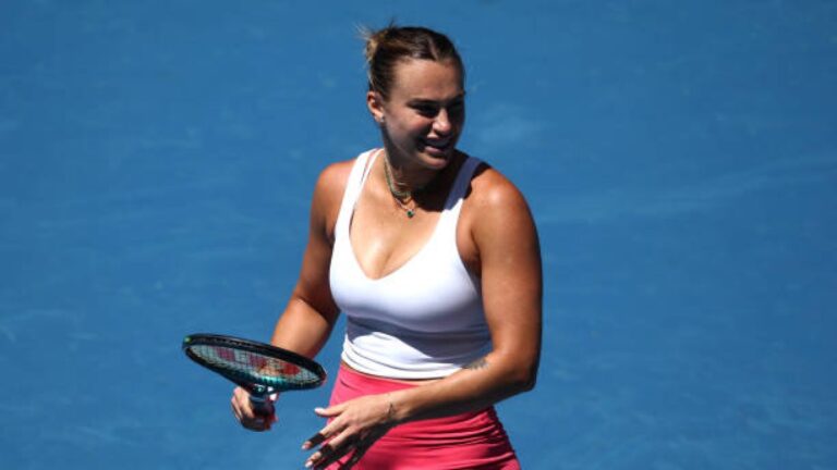 Aryna Sabalenka, prestaţie de clasă în optimile AO, cu Andreeva