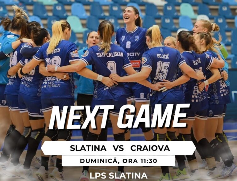 Handbal (f) / Să continuăm seria victoriilor! SCMU Craiova, favorită în deplasarea de la Slatina