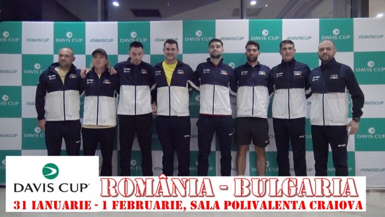 Cupa Davis / Încredere maximă pentru tricolori înaintea disputei cu Bulgaria