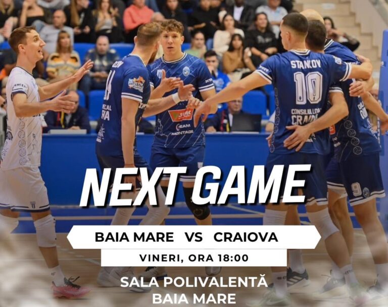 Volei (m) / Voleibaliştii Craiovei au plecat după puncte la Baia Mare