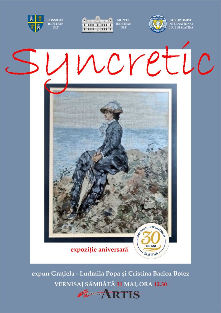 „Syncretic” – eveniment cultural de excepție la Galeria „Artis” din Slatina