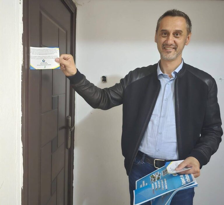 Primarul Mario De Mezzo, aproape de cetățeni: „Am promis că voi fi prezent și îmi respect cuvântul”